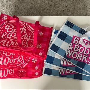 6 Bath and Body Works Candle Day Totes